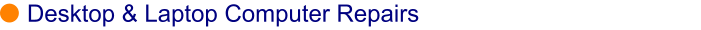 Desktop & Laptop Computer Repairs